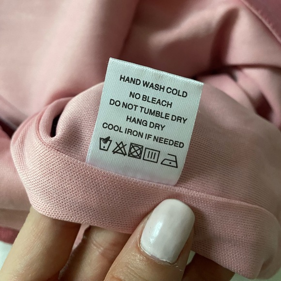 Superdown Missie Wrap Front Pink Mini Dress Size XS - Picture 10 of 10